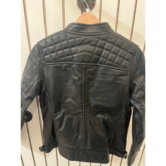 Decrum Genuine Diamond1 Womens Leather Jacket - Size M - Picture 5 of 5